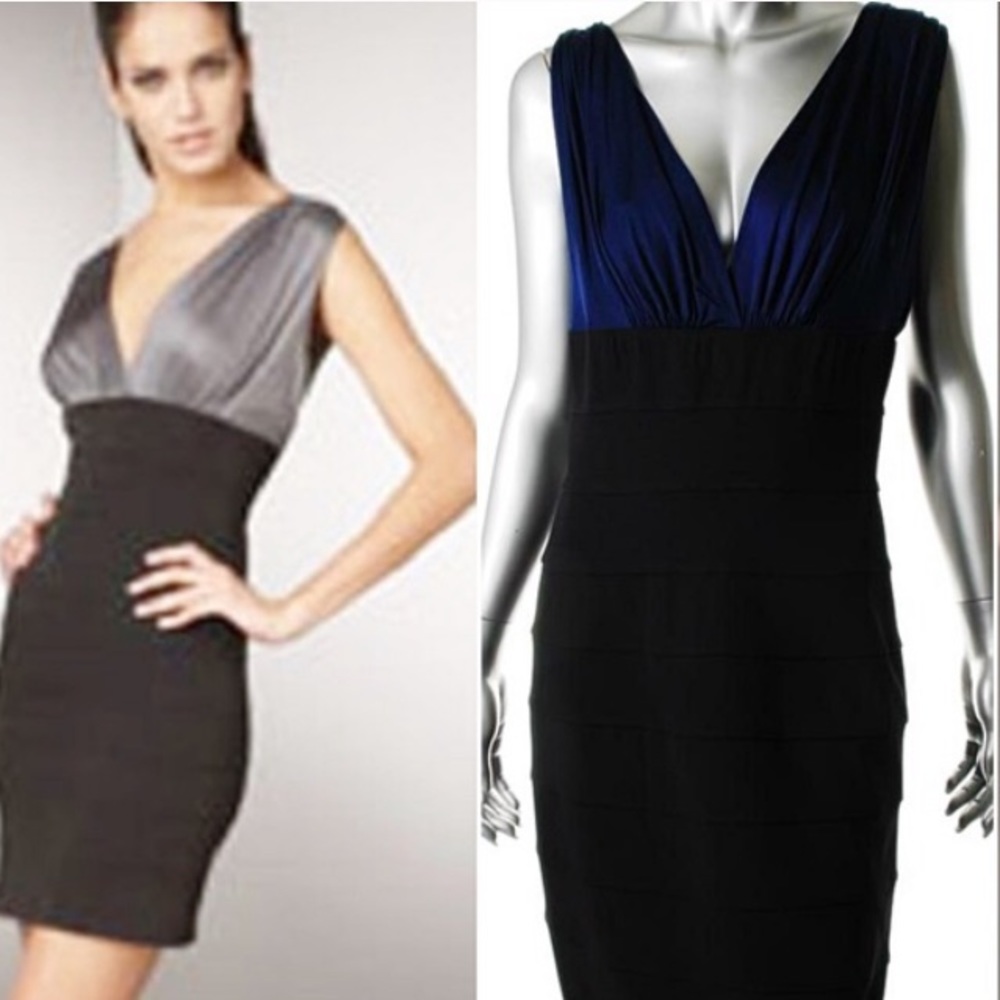 Maria Bianca Nero bandage dress with 100% silk top